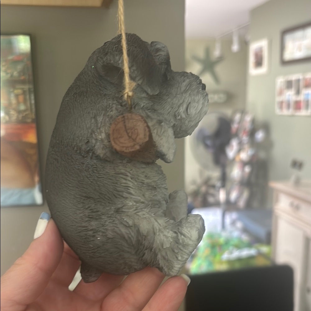 Miniature Schnauzer Ceramic Hanging Decor - Picture 3 of 9